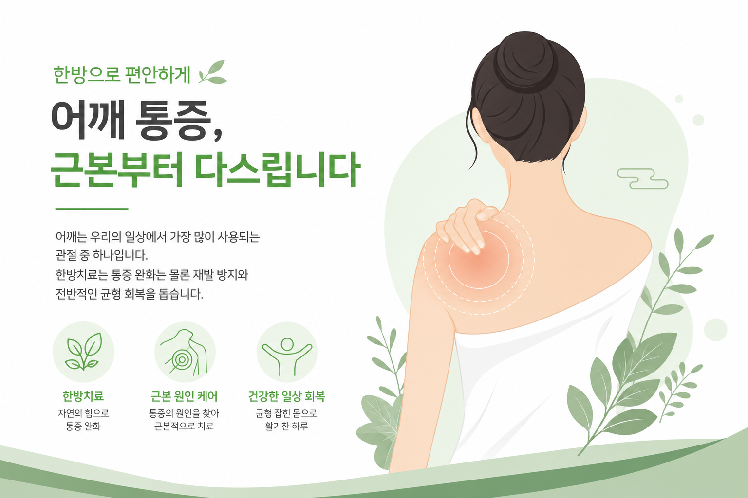 어깨 관절 해부학 단면도 — 회전근개 힘줄의 부분 파열과 완전 파열 상태를 비교한 깔끔한 의학 일러스트, 밝고 이해하기 쉬운 스타일 회전근개 파열 치료 이미지